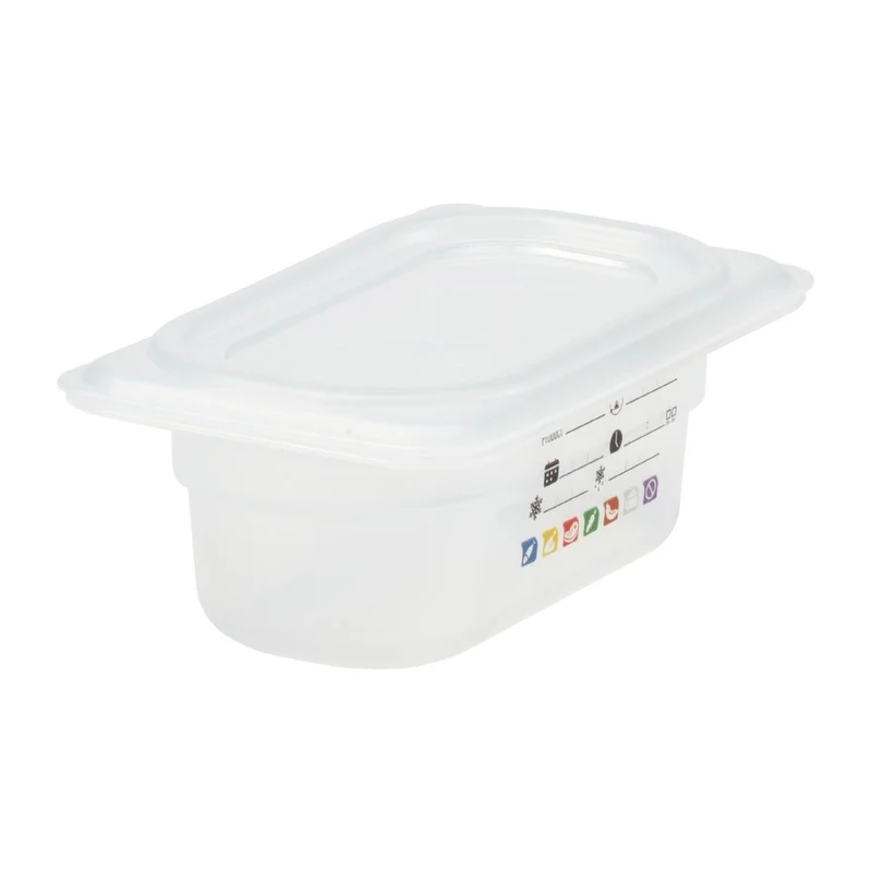 Bac en polypropylène Cambro Safetrak IML GN 1/9 65mm