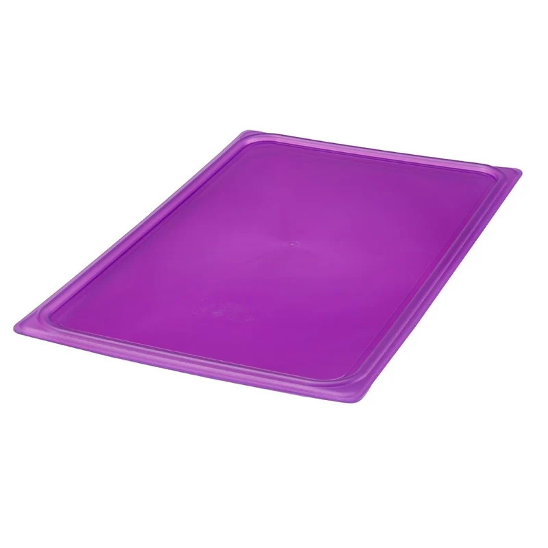 Couvercle hermétique en polypropylène GN 1/1 Cambro Safetrak IML violet