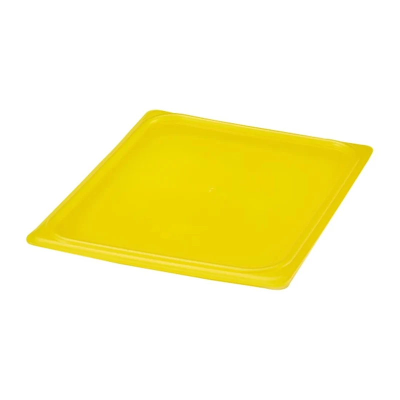 Couvercle hermétique en polypropylène GN 1/2 Cambro Safetrak IML jaune