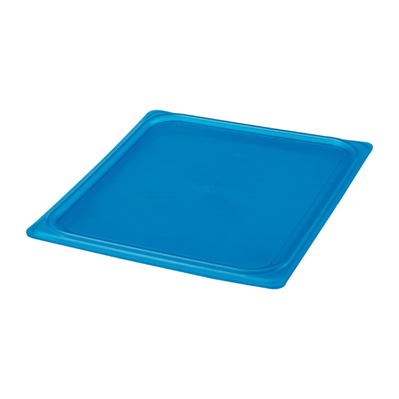 Couvercle hermétique en polypropylène GN 1/2 Cambro Safetrak IML bleu