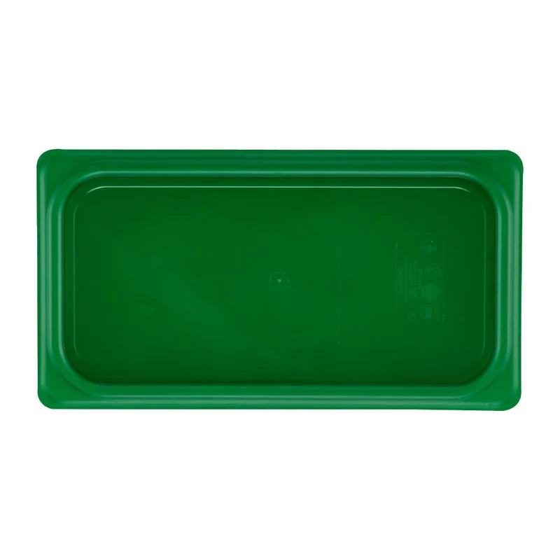 Couvercle hermétique en polypropylène GN 1/3 Cambro Safetrak IML vert