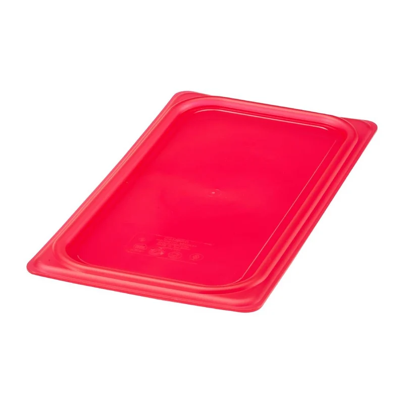 Couvercle hermétique en polypropylène GN 1/3 Cambro Safetrak IML rouge