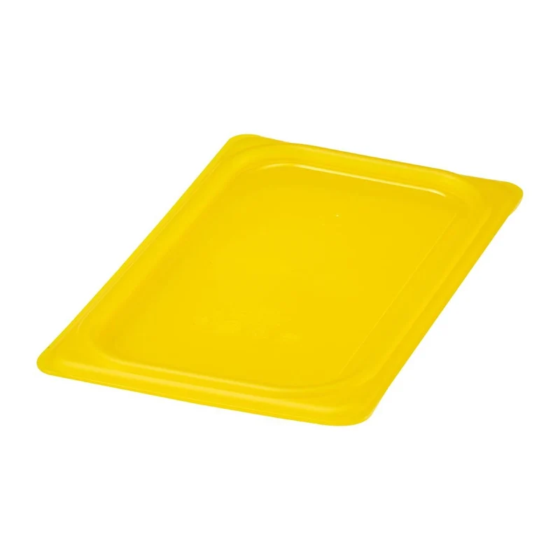 Couvercle hermétique en polypropylène GN 1/4 Cambro Safetrak IML jaune