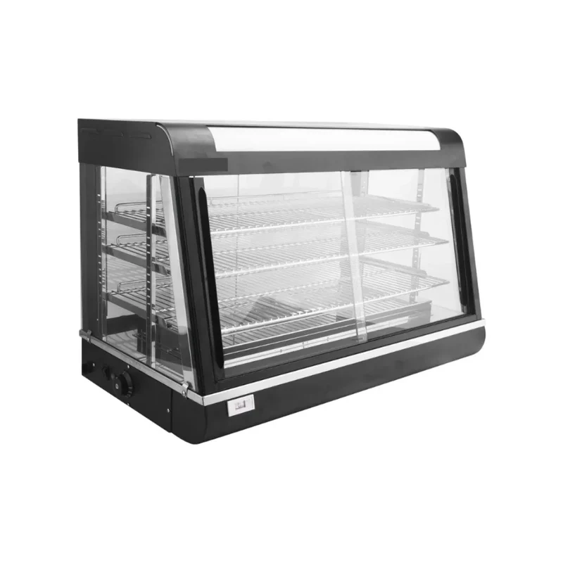 Vitrine chauffante à poser +30/+90°C 370L