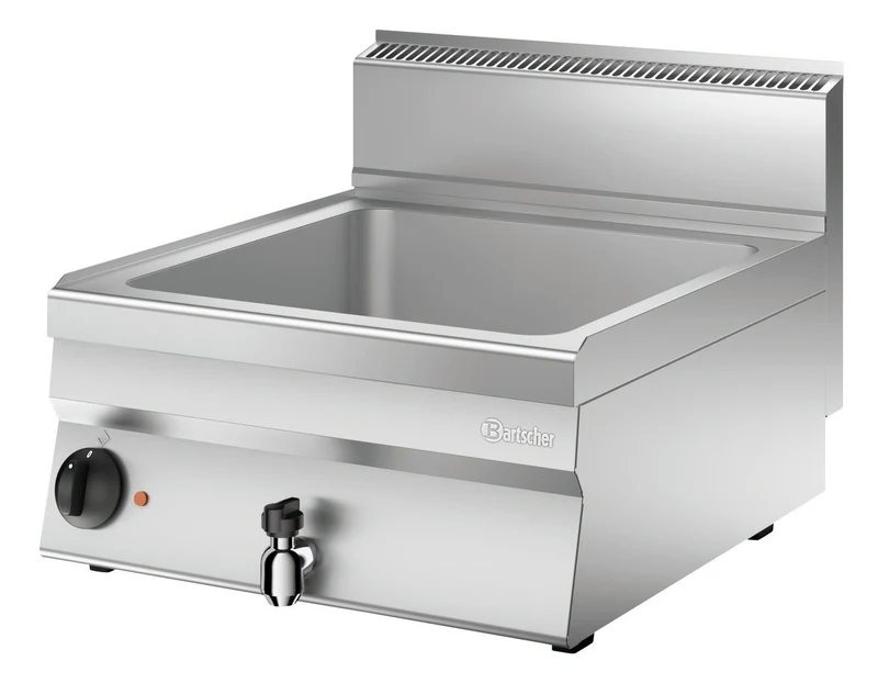 Bain Marie 650, L600, 1/1GN+ 2x1/4
