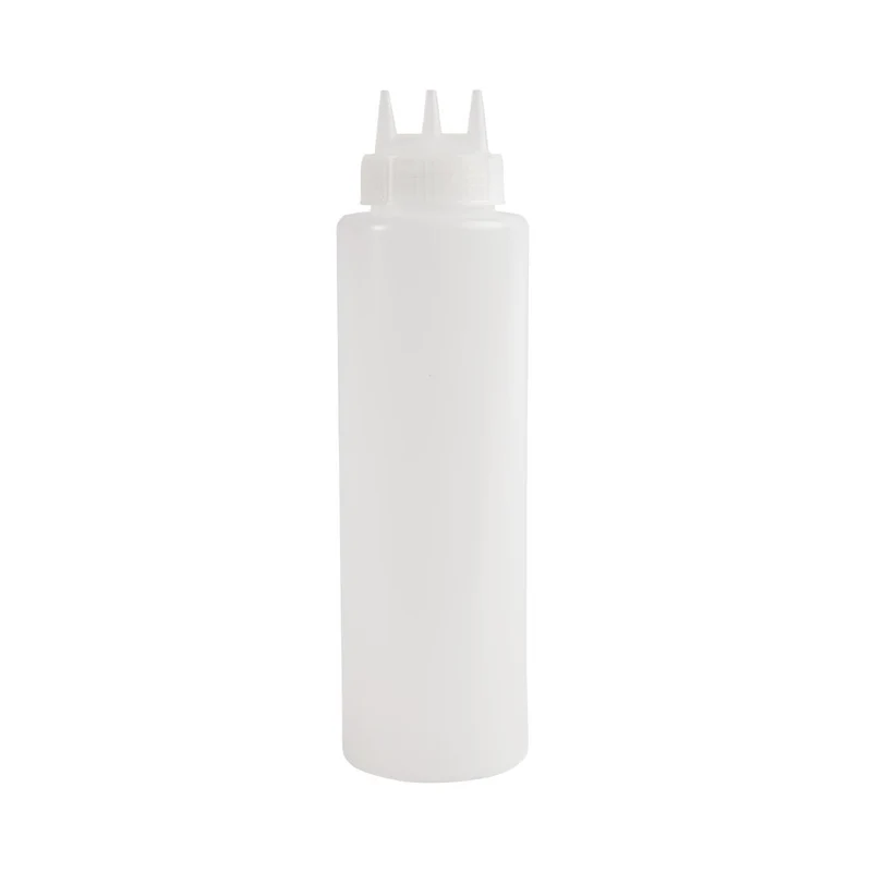 Bouteille souple transparente 3 embouts Vogue 908ml