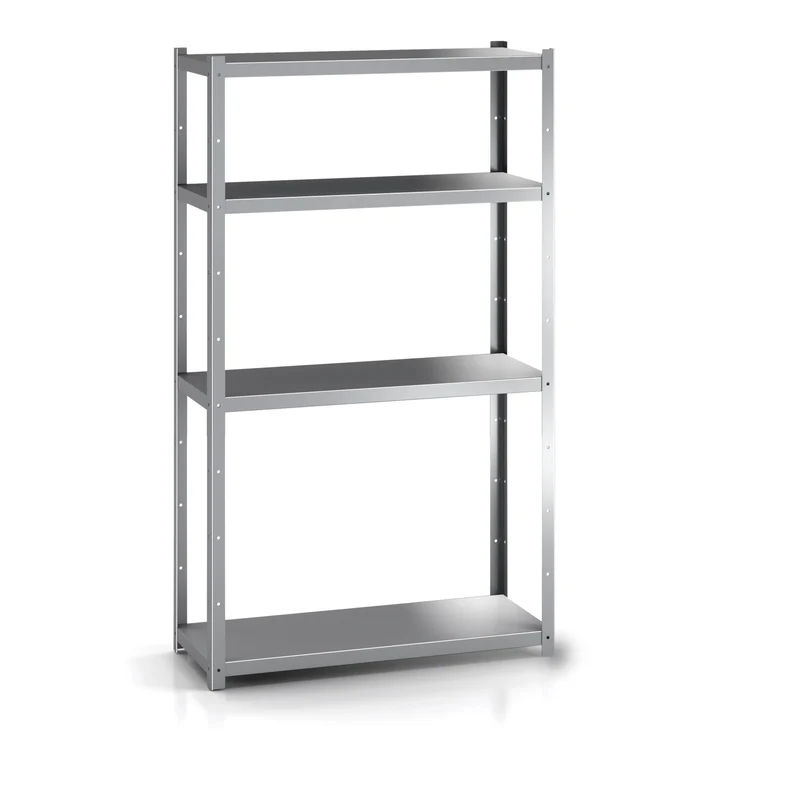 Étagère inox 1,5 mm 400×2000 sans renfort omégas