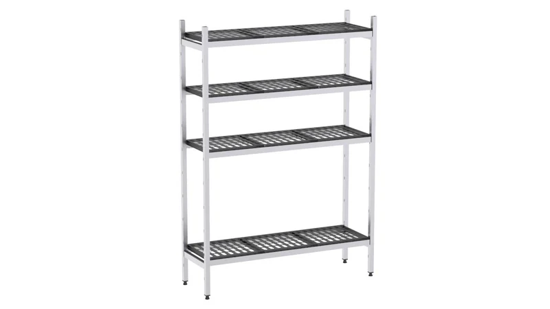 Rayonnage aluminium droit 370×1700