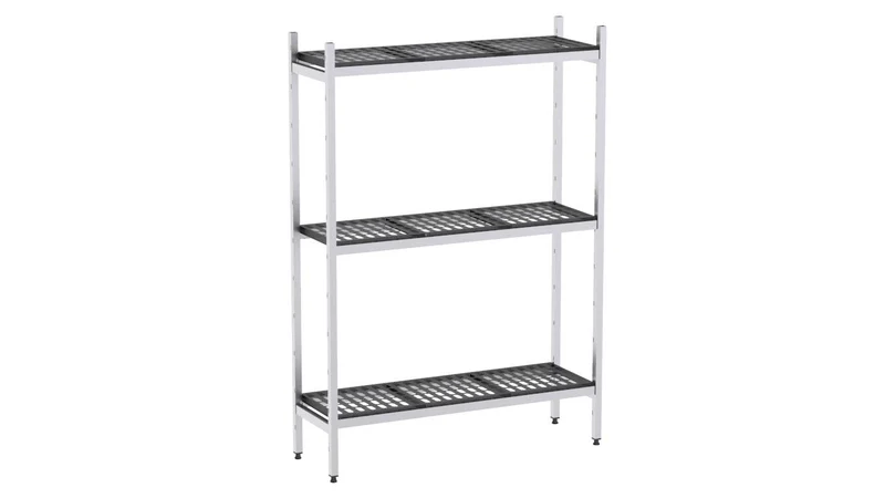 Rayonnage aluminium droit 370×2000