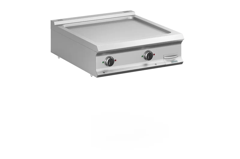Plancha électrique Dexion Lux 980 - 80/90 - lisse - modèle de table - 14 kW