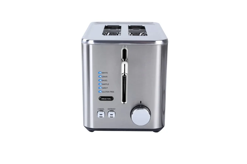 2 Slice Toaster Stainless Steel 900W Model: TM-265TS