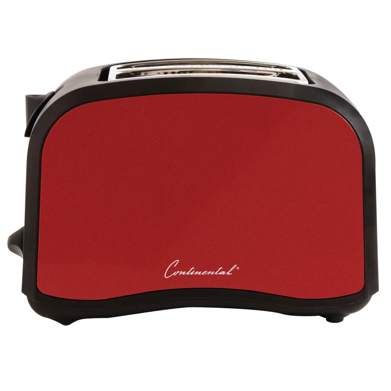 2-Slice Toaster - Red