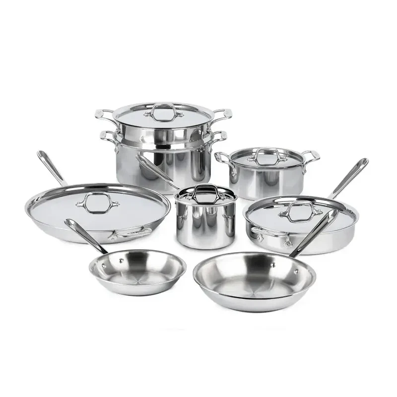 D3 13-piece Stainless Steel Cookware Set
