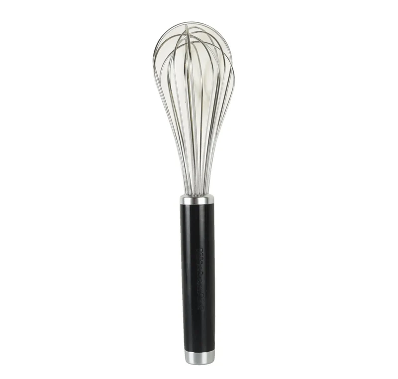 Stainless Steel Utility Whisk - Black
