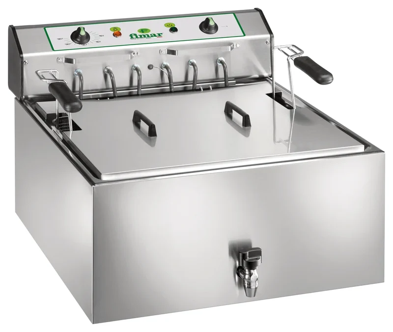 FIMAR Friteuse professionnelle SF25P - 25 L inox (400 V)