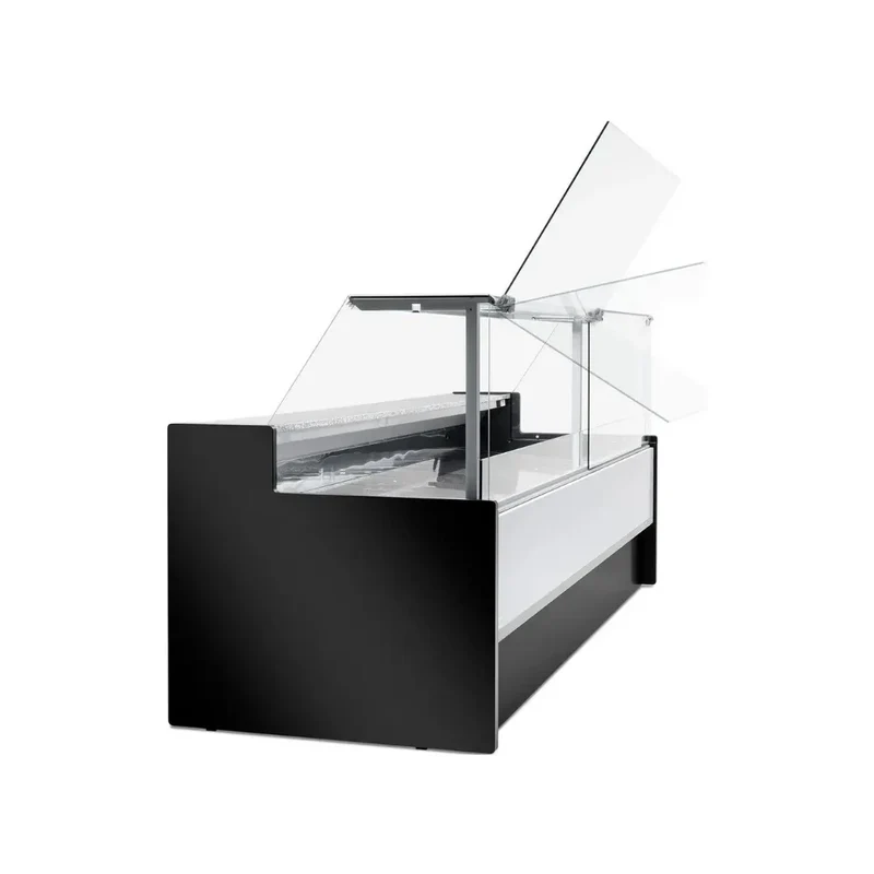 Vitrine réfrigérée ventilée avec réserve 4000x980x1270mm +2/+8°C - MESETAS