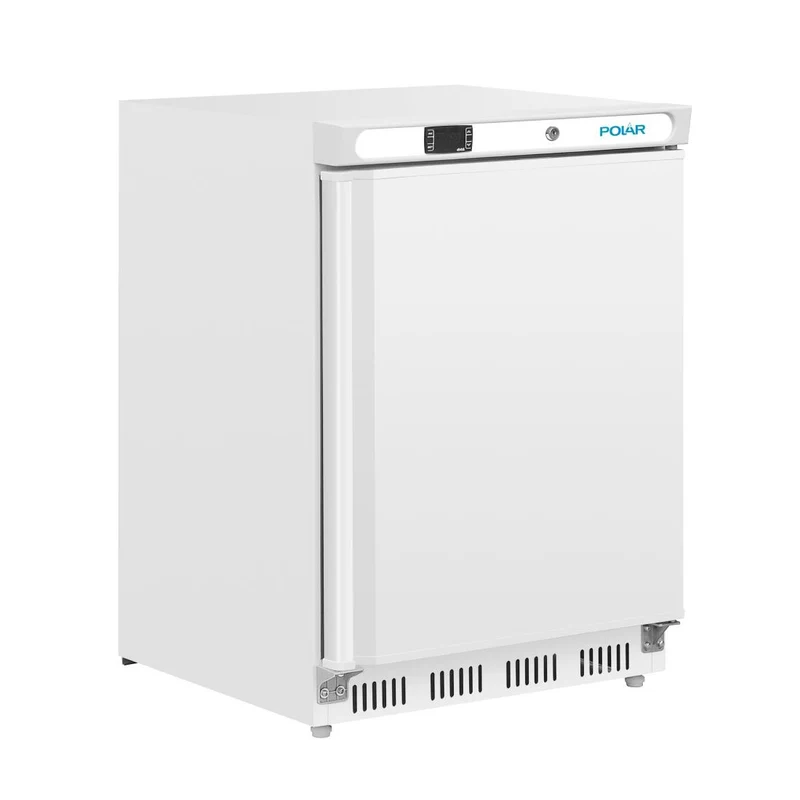 Dessous de comptoir négatif blanc Polar Série C 140L
