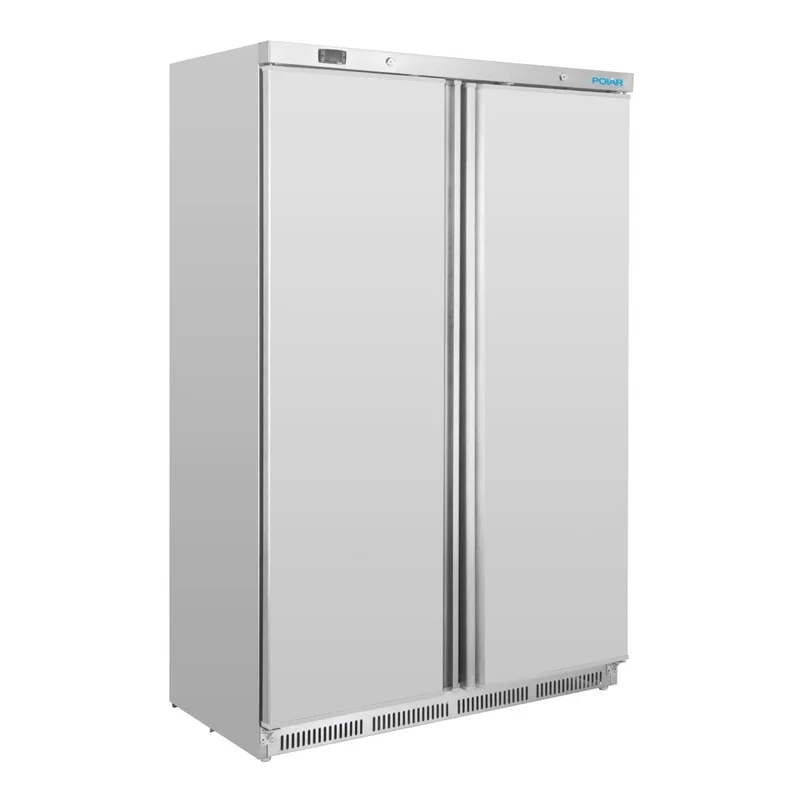 Armoire réfrigérée négative double porte Polar Série C inox 744L