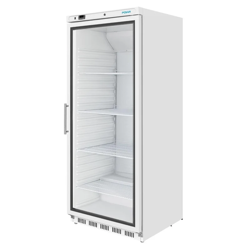 Vitrine réfrigérée positive Polar Série C blanche 600L