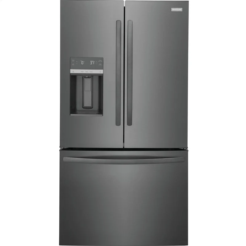FRFS2823AD - REFRIGERATORS - Frigidaire - French 3-Door - Black Stainless - Open Box