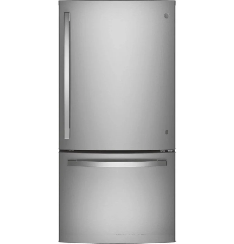 GDE25EYKFS - REFRIGERATORS - GE - Bottom Freezer - Stainless Steel - Open Box