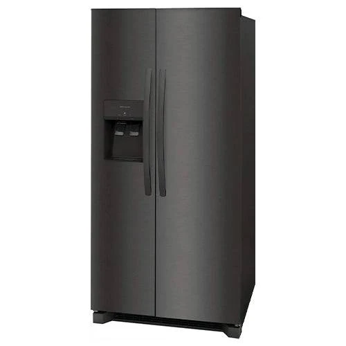 FRSS2323AD - REFRIGERATORS - Frigidaire - Side by Side - Black Stainless - New