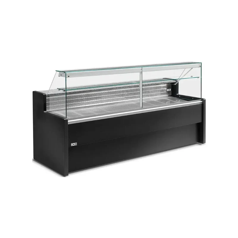 Vitrine réfrigérée statique avec réserve 1000x790x1220mm +2/+8°C - TIBET