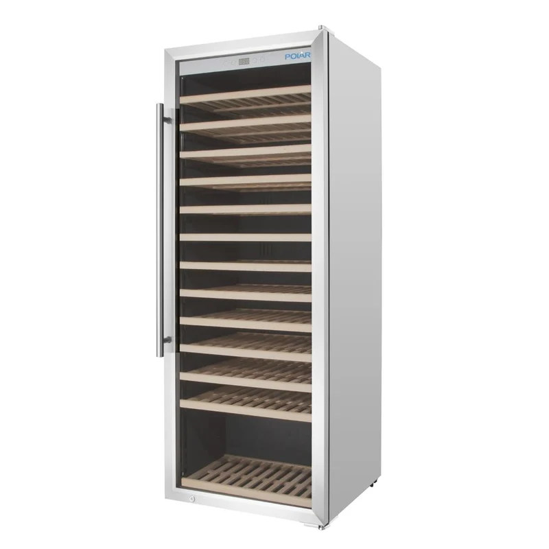 Cave à vin inox une zone Polar Série G 118 bouteilles
