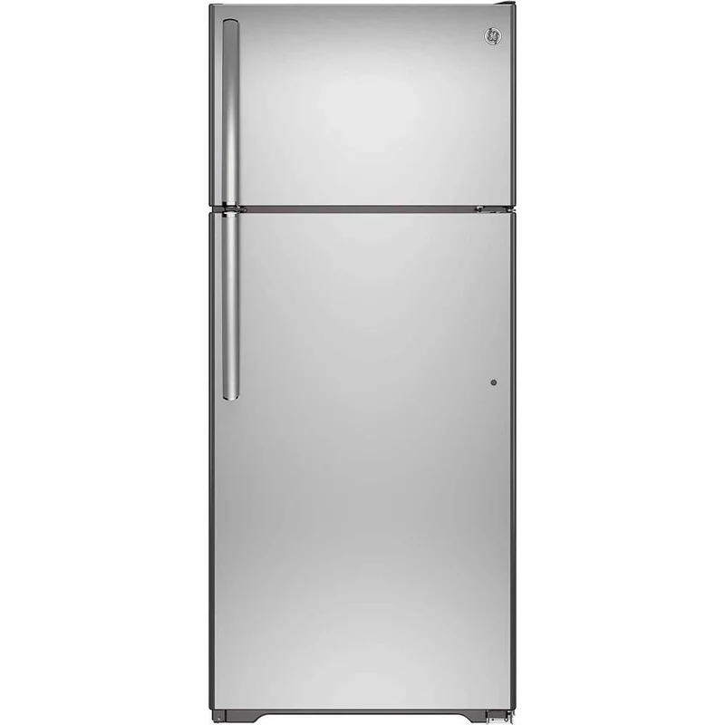 GTS18FSLKSS - REFRIGERATORS - GE - Top Freezer - Stainless Steel - Open Box