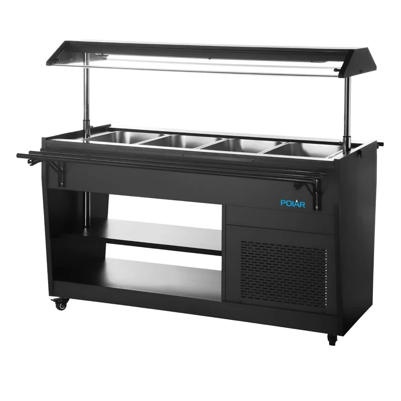 Buffet réfrigéré Polar série G noir