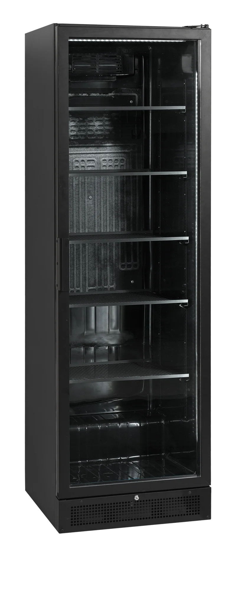 Vitrine réfrigérée noire