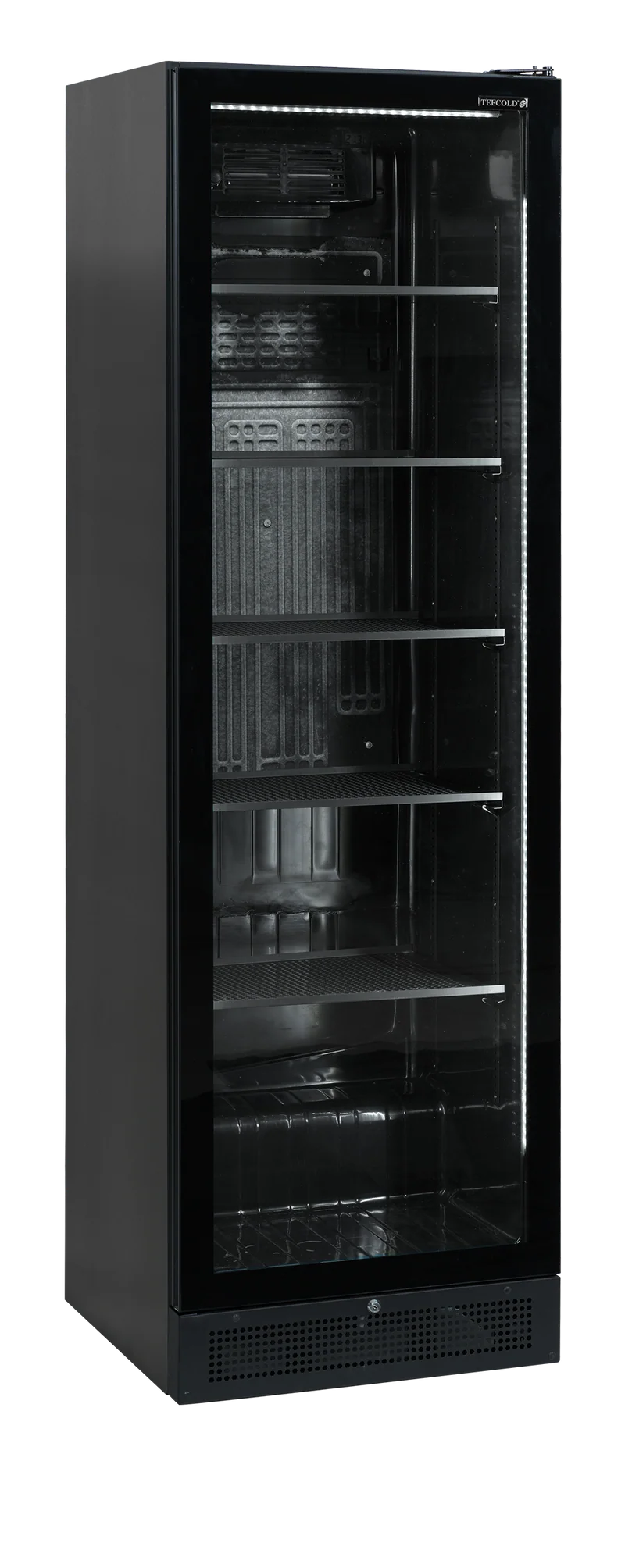Vitrine réfrigérée noire