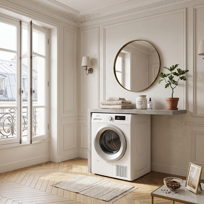 Sèche-linge pompe à chaleur VEDETTE VSF318HW 8kg Blanc
