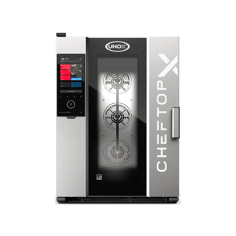 Four mixte UNOX CHEFTOP-X™ Digital.ID™ - 10 Niveaux GN 1/1 - 19,6 kW 400V - 750x841x1069mm