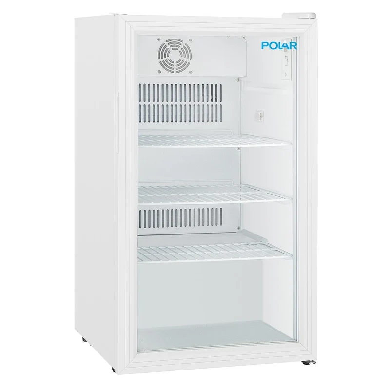 Vitrine dessous de comptoir positive blanche Polar Série C 90L