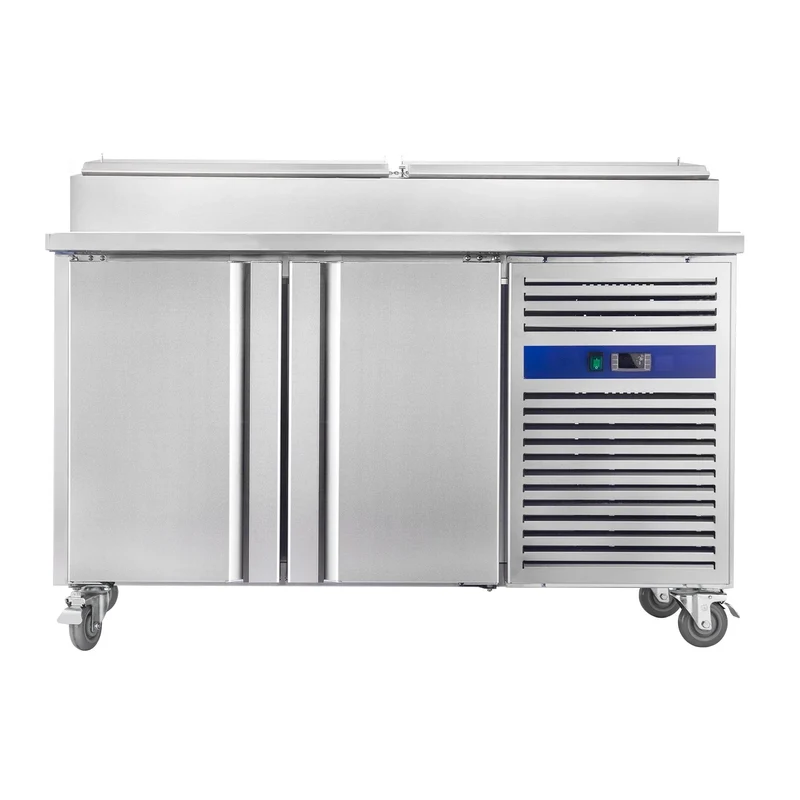 Saladette réfrigérée positive 2 portes - 7xGN 1/3 - 390L
