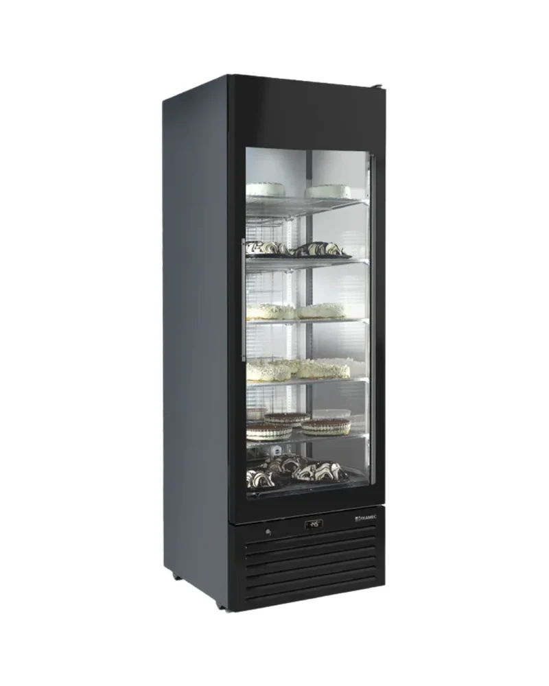 Armoire congélateur négatif vitrée 1 porte - +5/-22°C - 5 niveaux