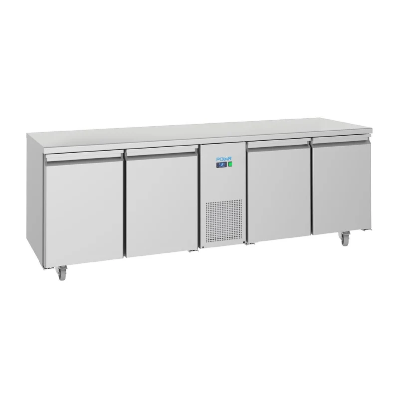 Table réfrigérée négative économe en énergie Polar Série U 4 portes 632L