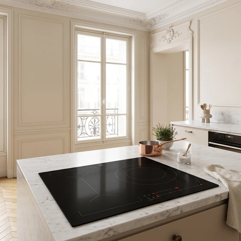 Plaque induction ELECTROLUX Y63IV346CT SaphirMatt 3 foyers