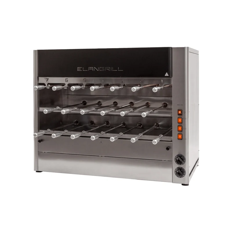 Churrasco à gaz 20 épées - 14kW Gaz