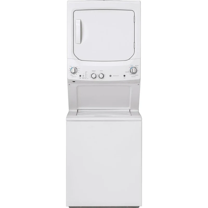 GUD24ESMMWW - LAUNDRY CENTERS - GE - Stacked Washer/Dryer - Electric - White - Open Box