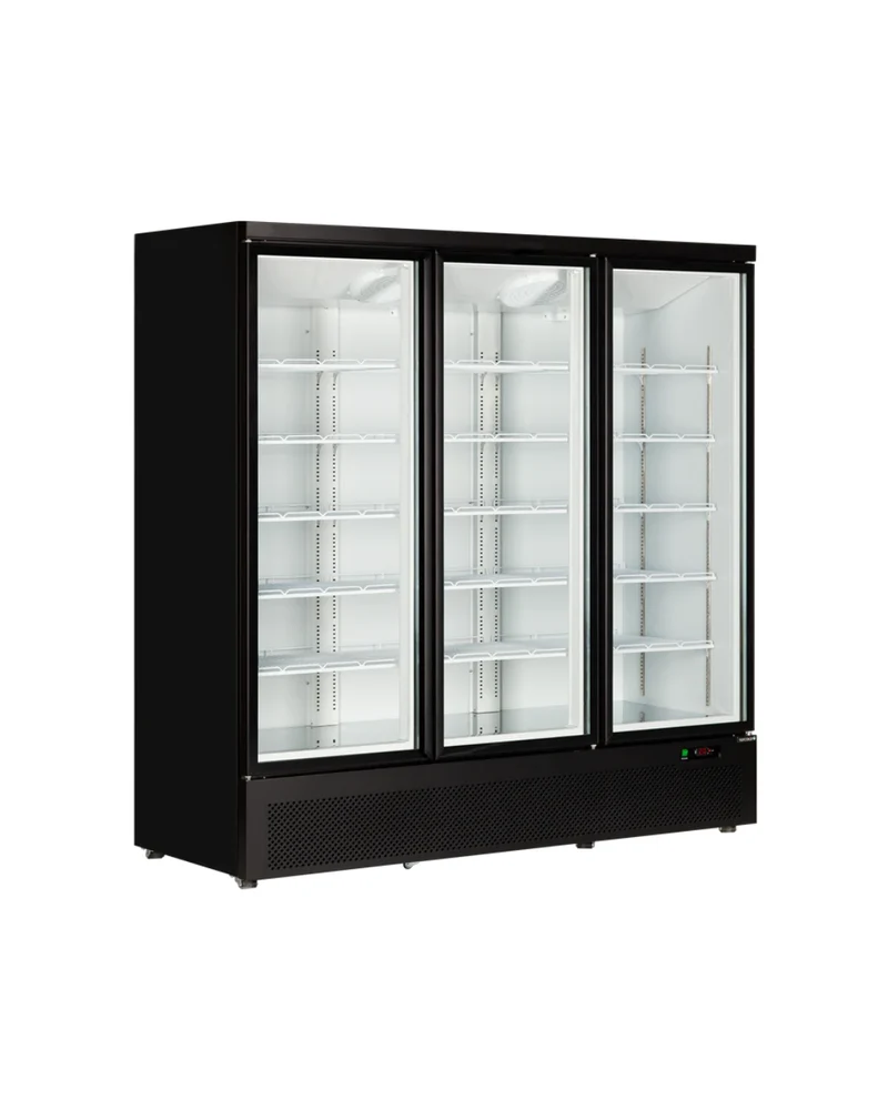 Congélateur vitrine vertical à 3 portes