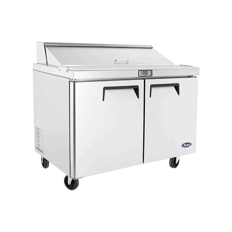 Saladette réfrigérée positive 2 portes 380L - 12GN 1/6
