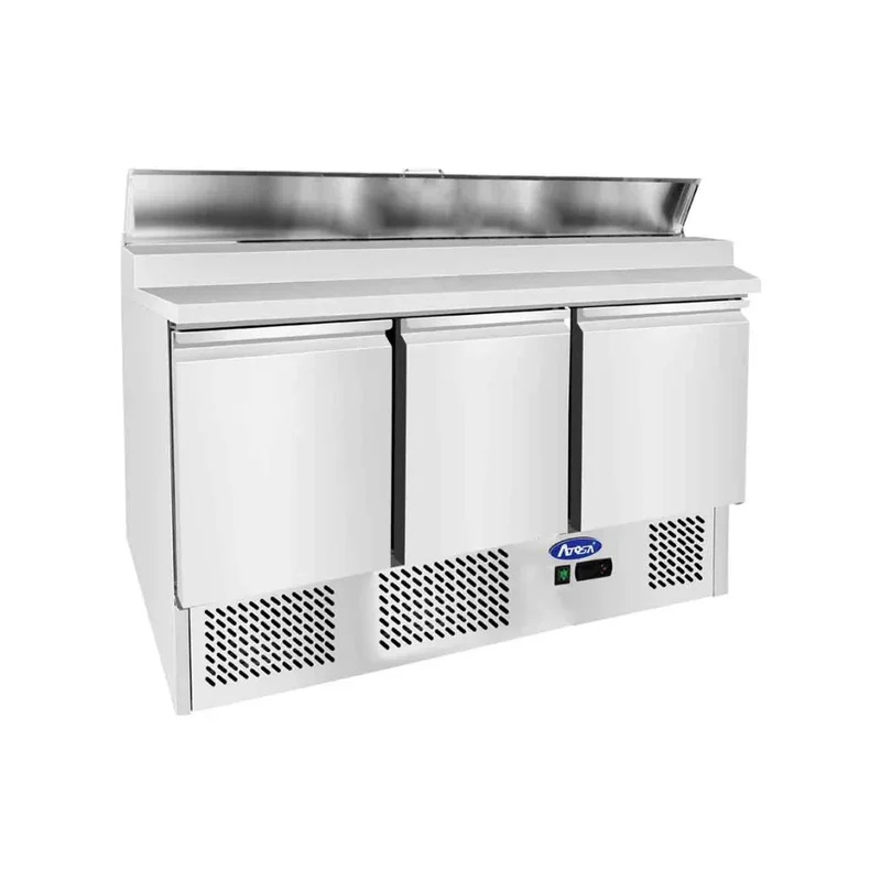 Saladette réfrigérée positive 3 portes 380L GN 1/6
