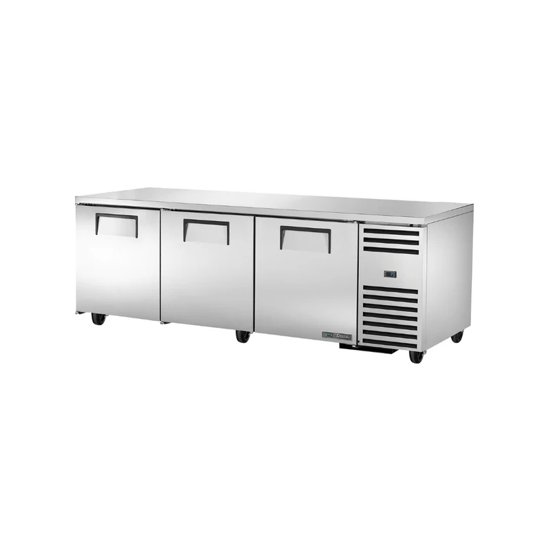 Meuble bas réfrigéré positive 3 portes - 875L