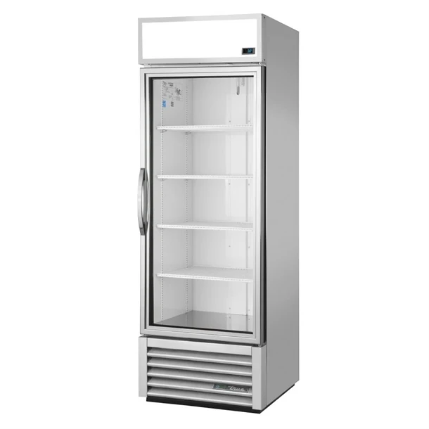 Armoire réfrigérée positive 1 porte vitrée - 538L