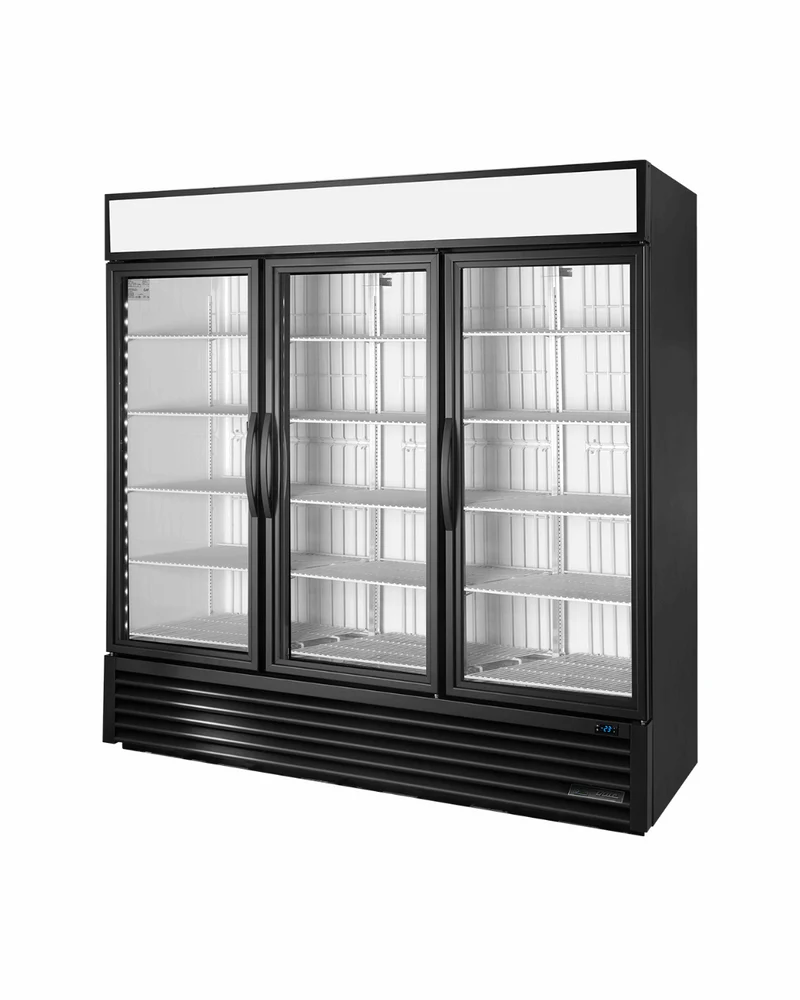 Armoire réfrigérée négative congélateur 3 portes vitrées battantes - 2039L