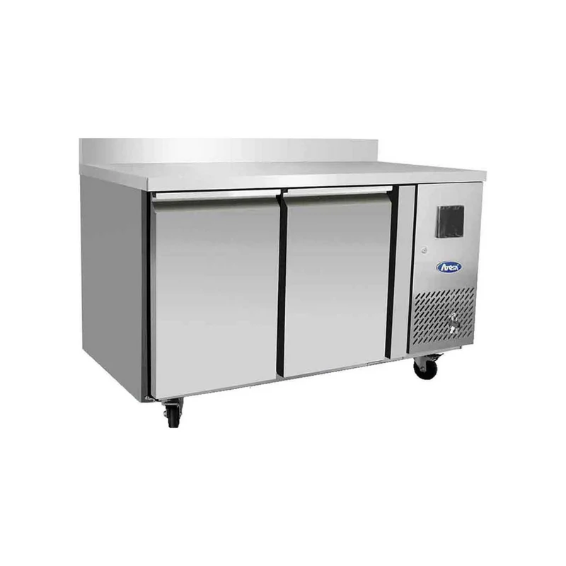 Table réfrigérée négative avec dosseret 2 portes - 240L