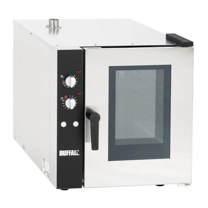 Four à convection avec humidificateur Buffalo 5x GN 1/1 triphasé