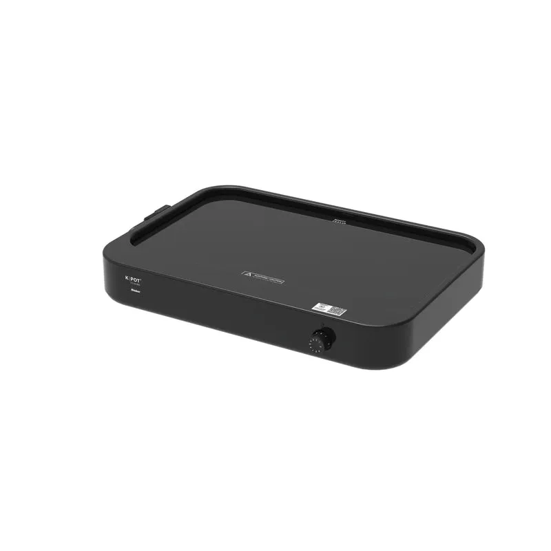 Rieber Distribution de maintien au chaud pour buffet avec plaque vitrocéramique K-POT 1/1-ch-800 noire